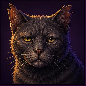 Ash, Chimney cat