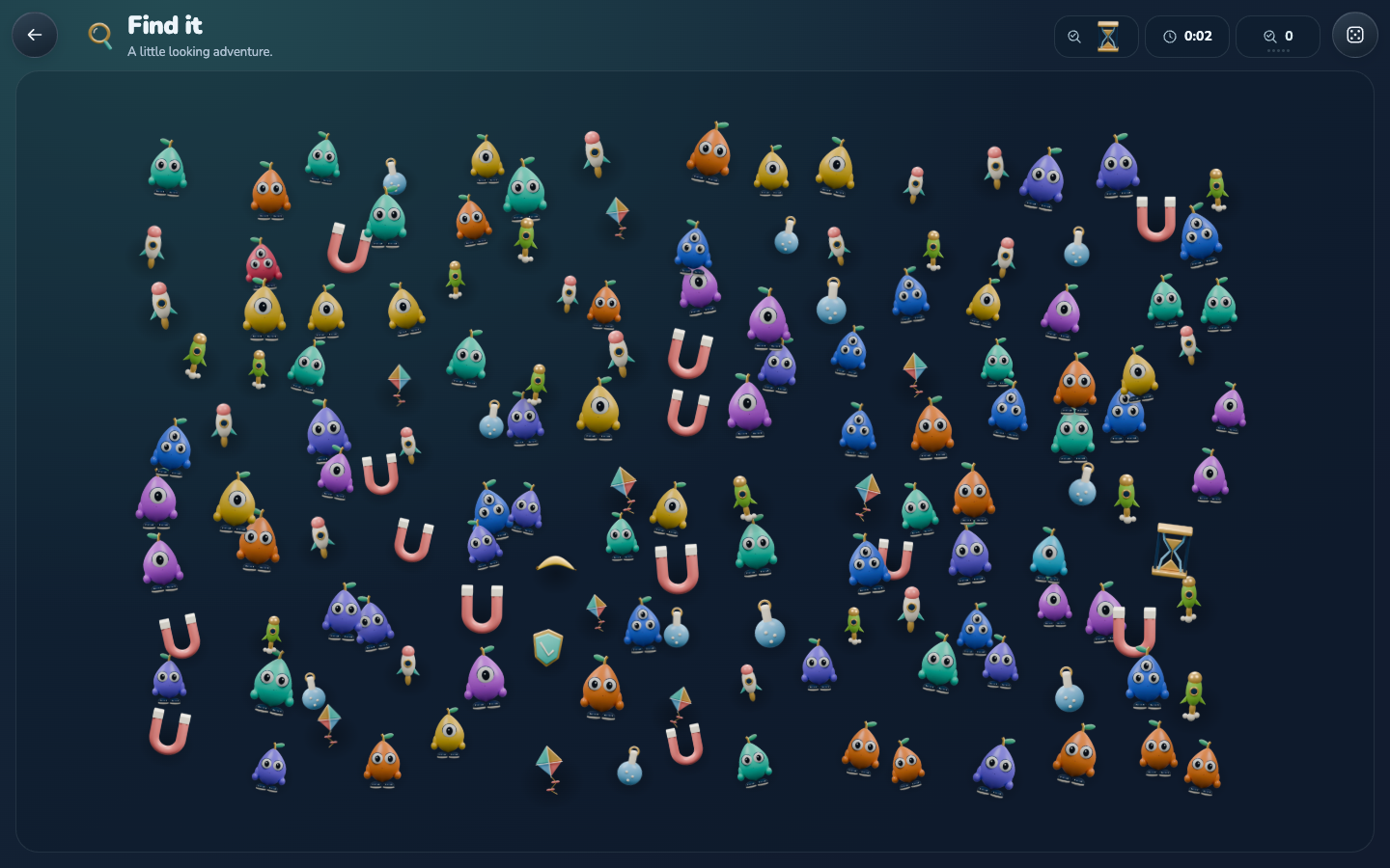 Find It in the current game