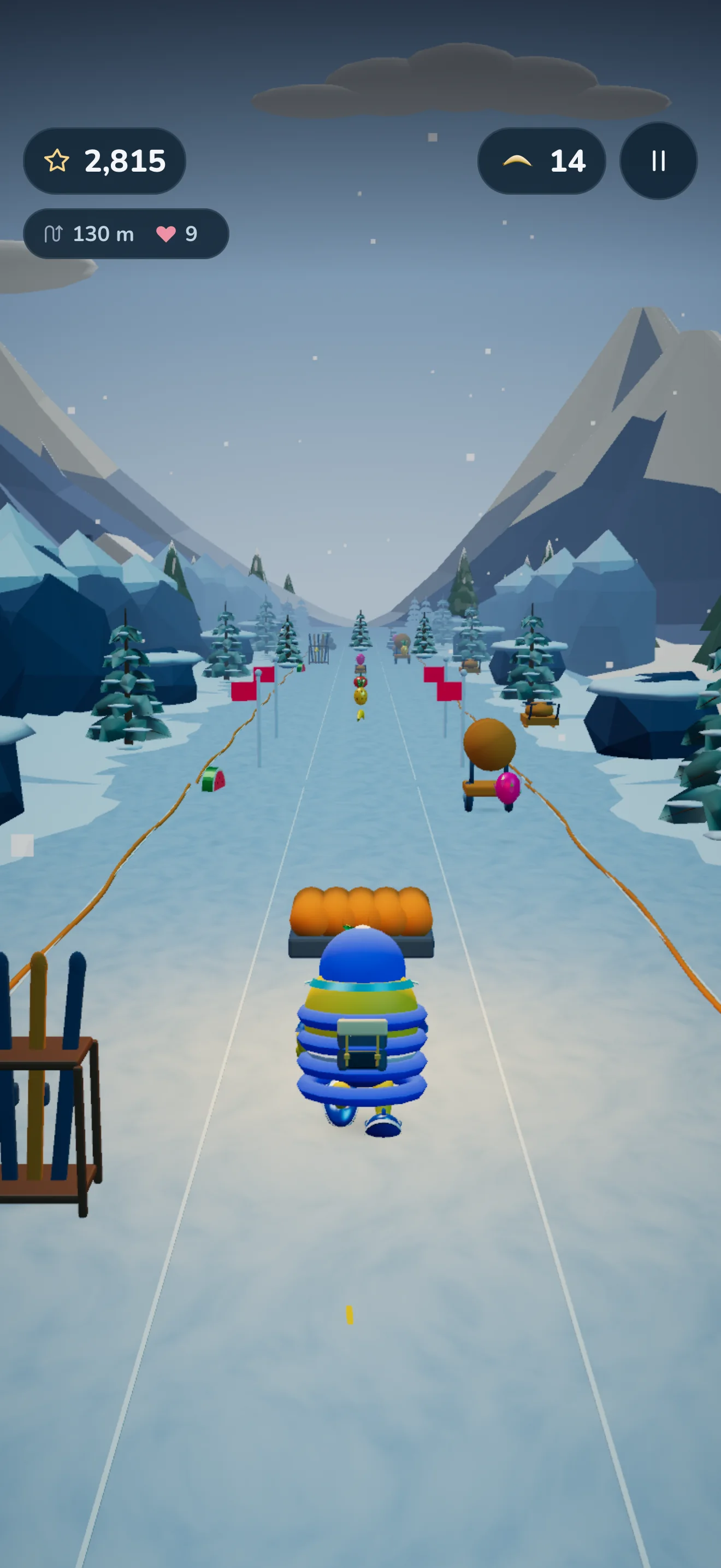 Avalanche Alley in the current game